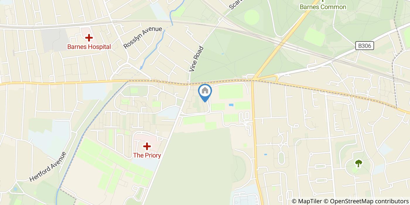 Room in a Shared Flat, Woking Close, SW15