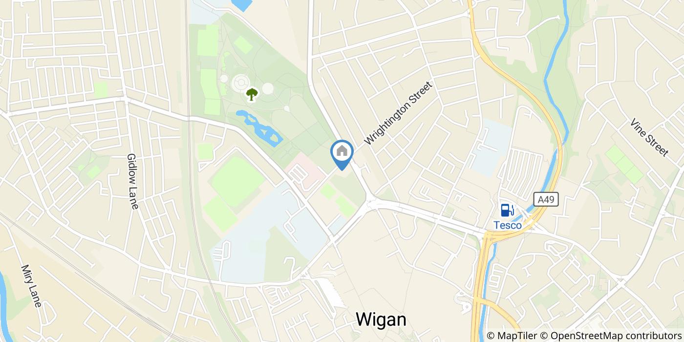 1 Bed Flat, Mesnes Park Terrace, WN1