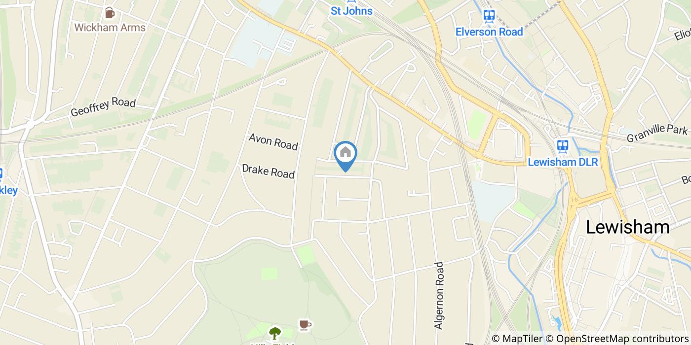 Room in a Shared Flat, Overcliff Road, SE13