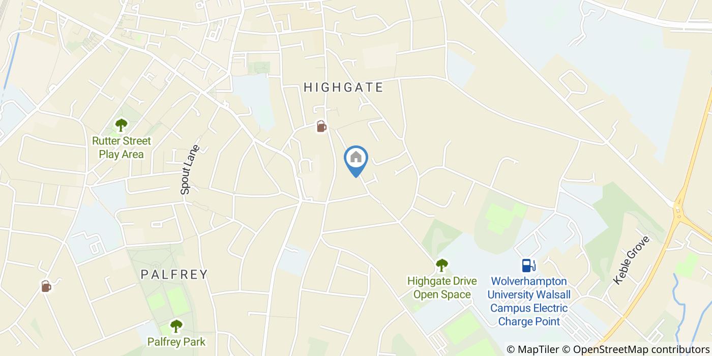 5 Bed Terraced House, Follyhouse Lane, WS1