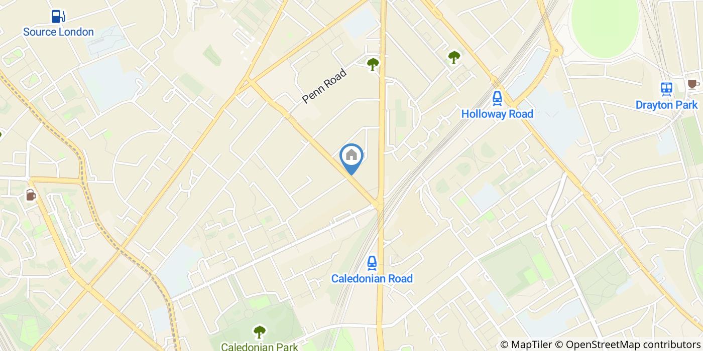 2 Bed Flat, Hillmarton Road, N7
