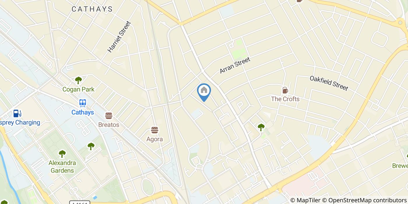 2 Bed Flat, Bedford Street, CF24