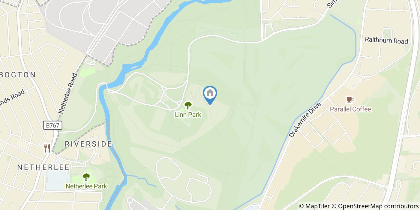 2 Bed Flat, Linn Park, G44