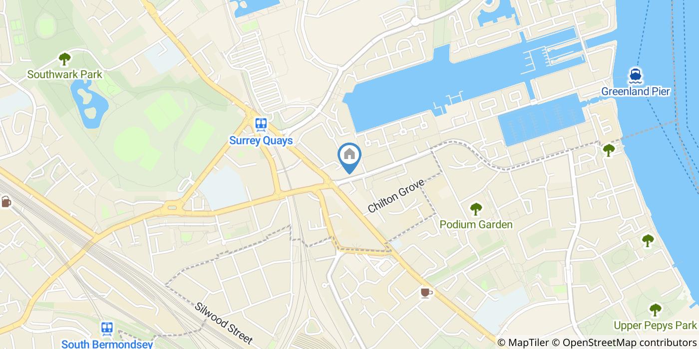 2 Bed Flat, Plough Way, SE16