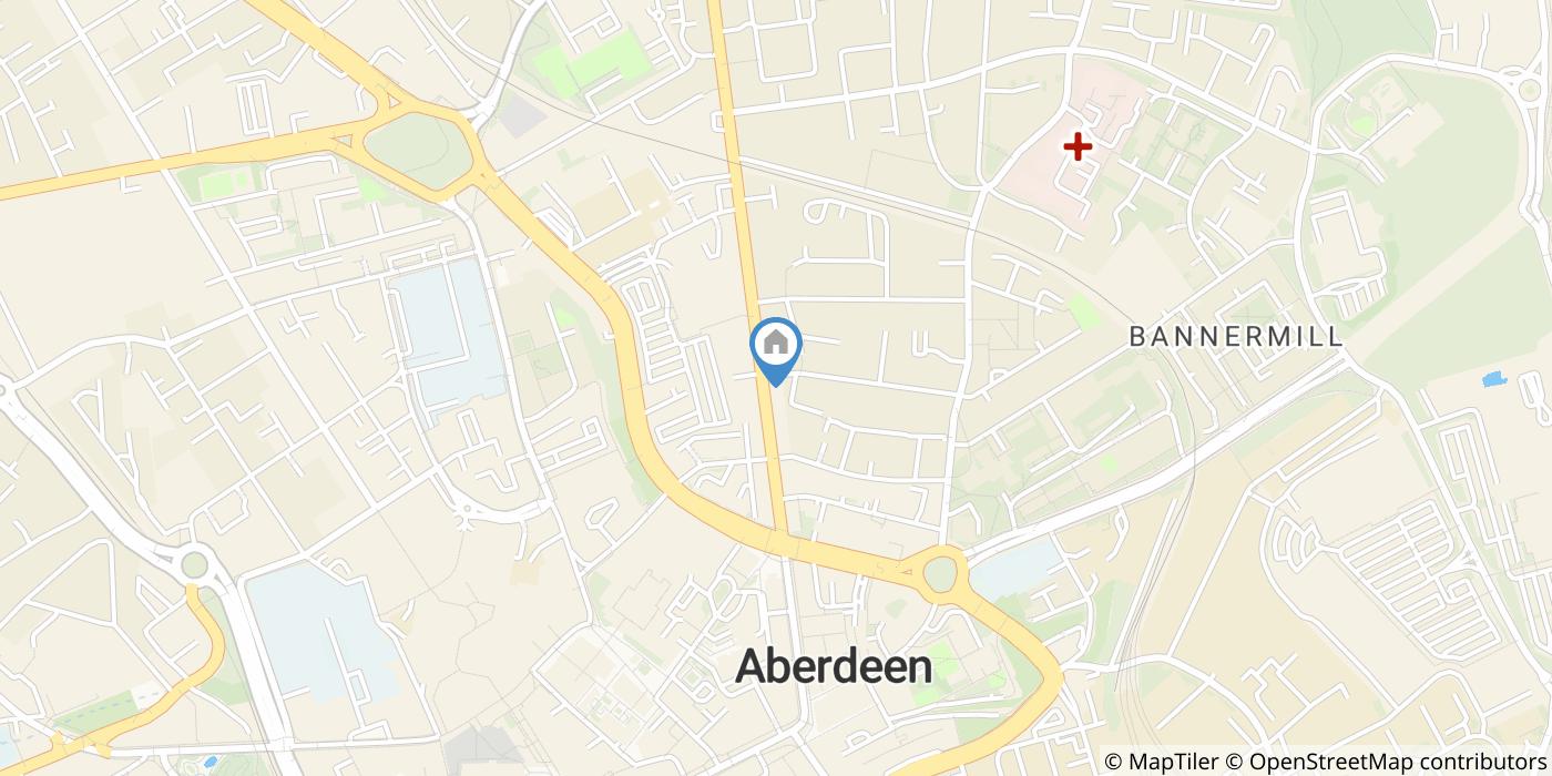 2 Bed Flat, King Street, AB24