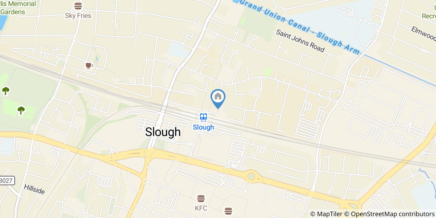 2 Bed Flat, Railway Terrace, SL2