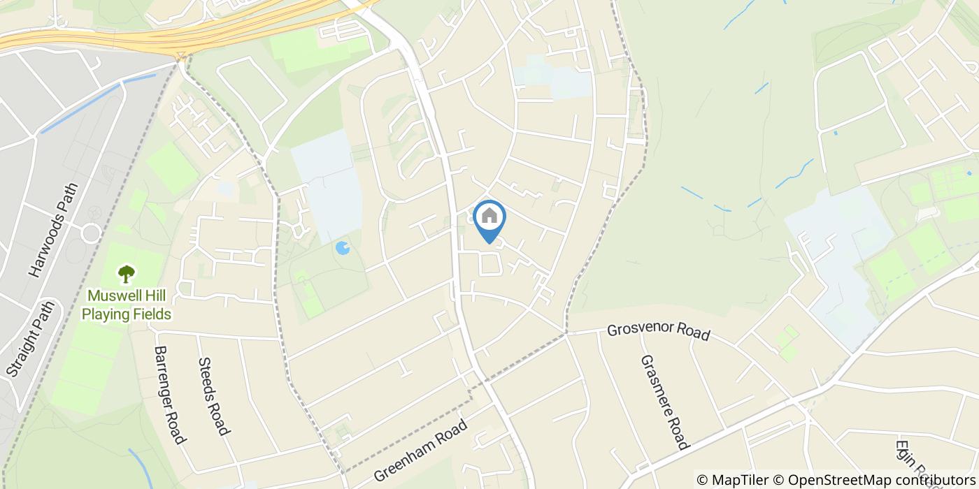 Studio Flat, Cambridge Gardens, N10