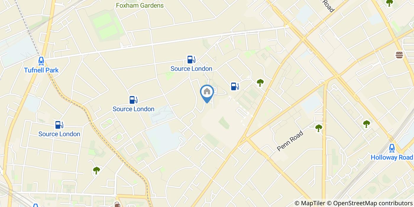 Room in a Shared Flat, Carleton Road, N7