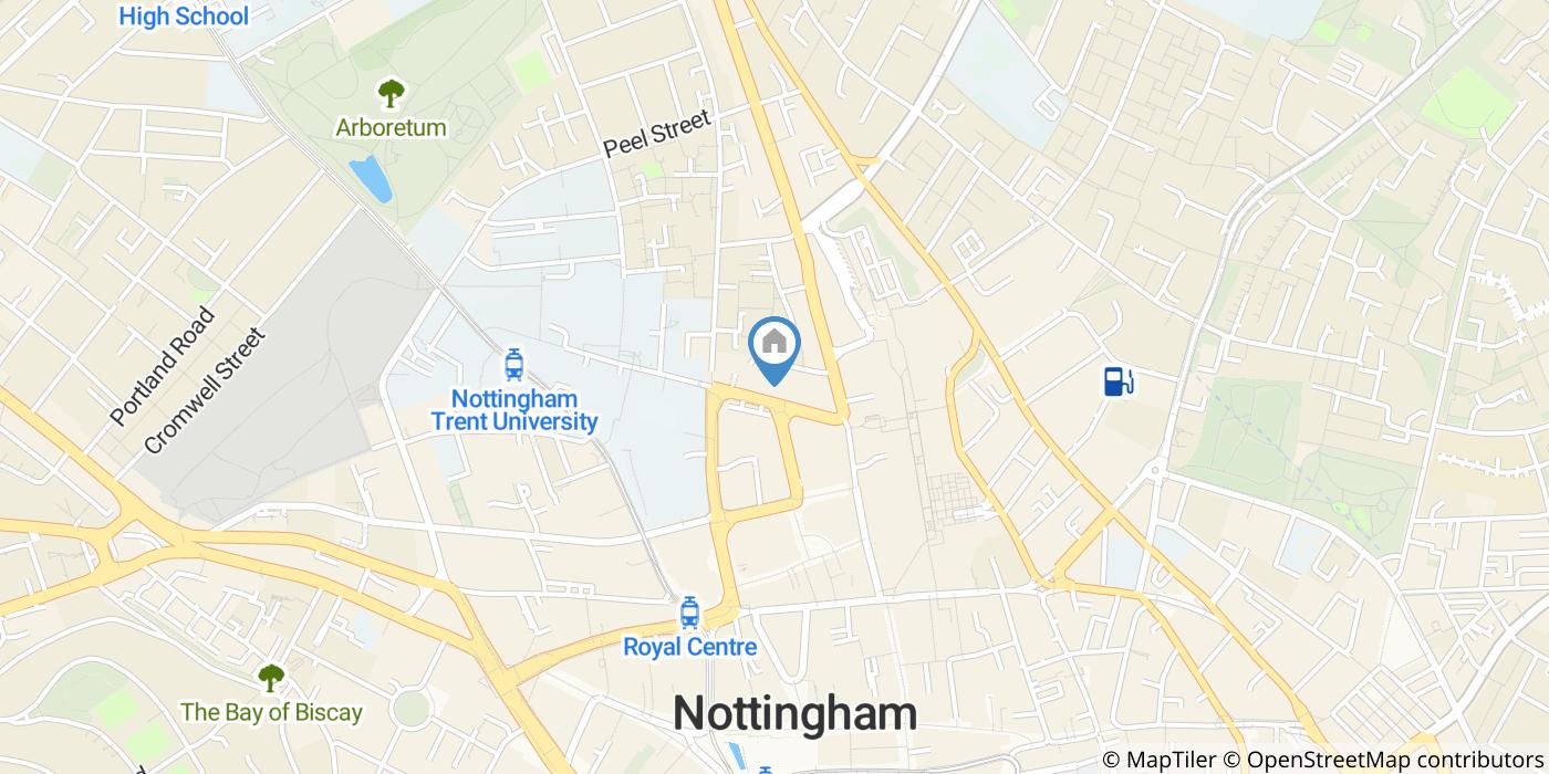 Studio Flat, Shakespeare Street, NG1
