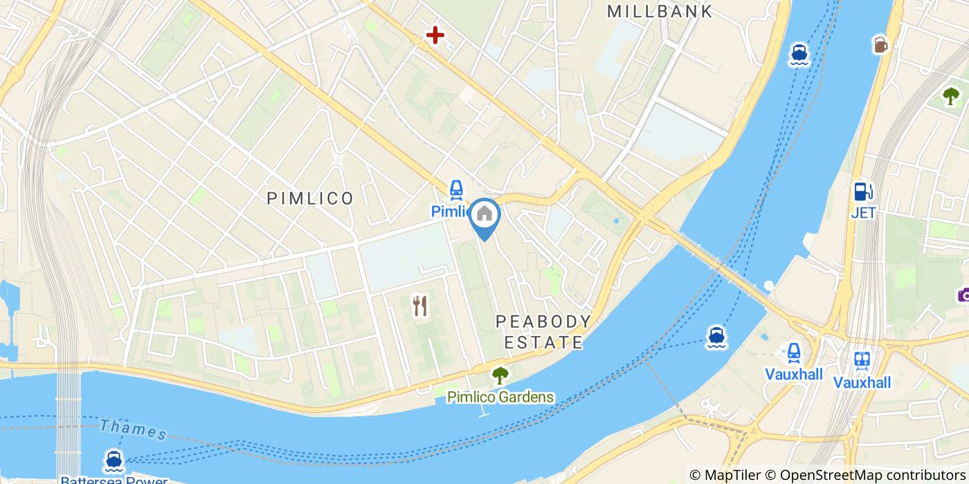 2 Bed Flat, St. Georges Square, SW1V