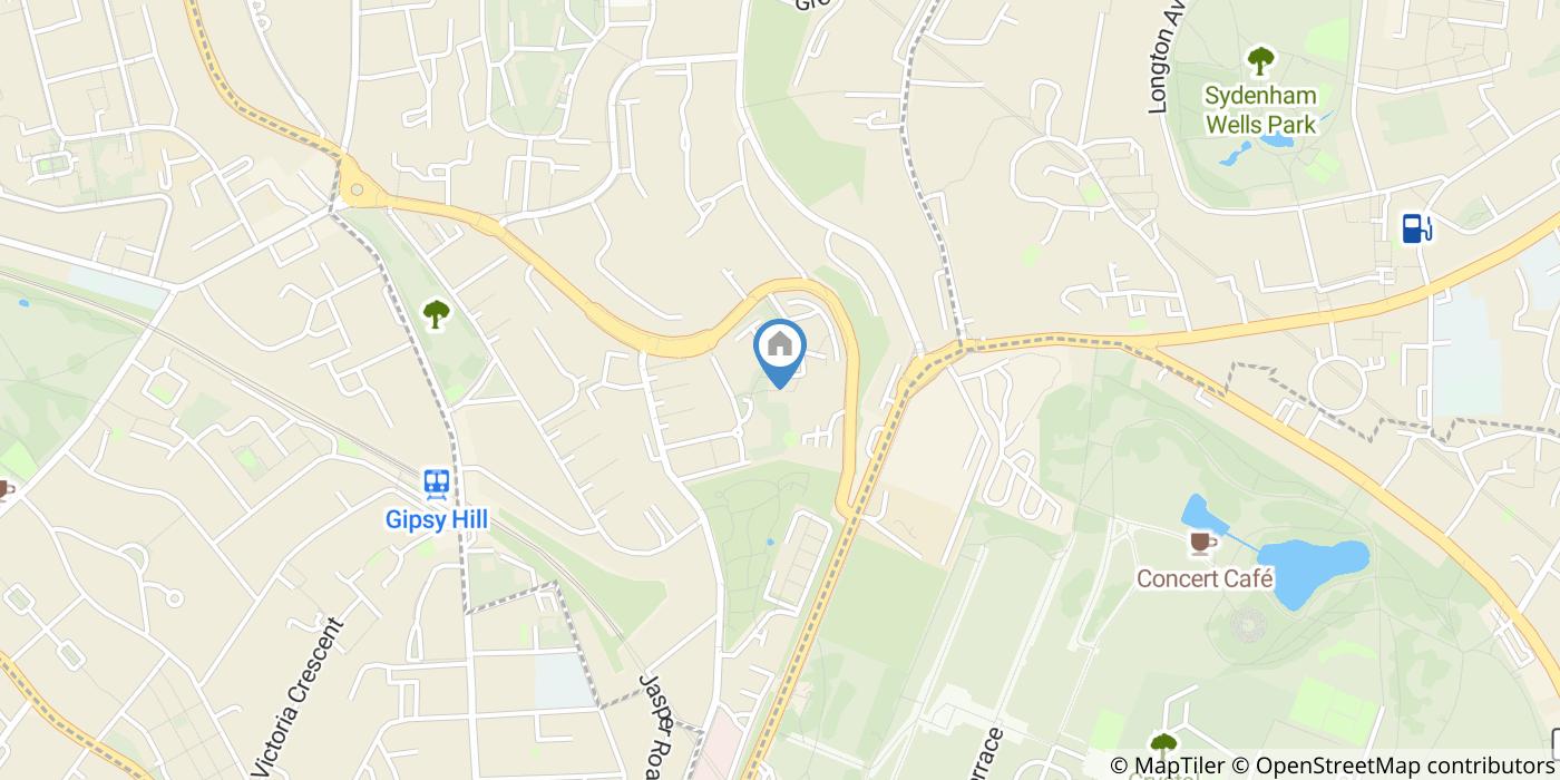 Room in a Shared Flat, Marlowe Court, SE19