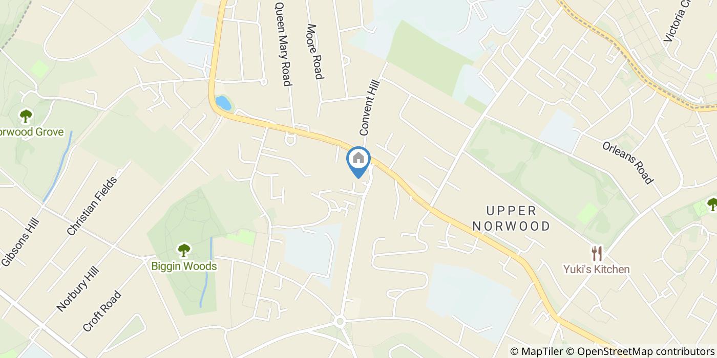 1 Bed Flat, Paul Court, SE19