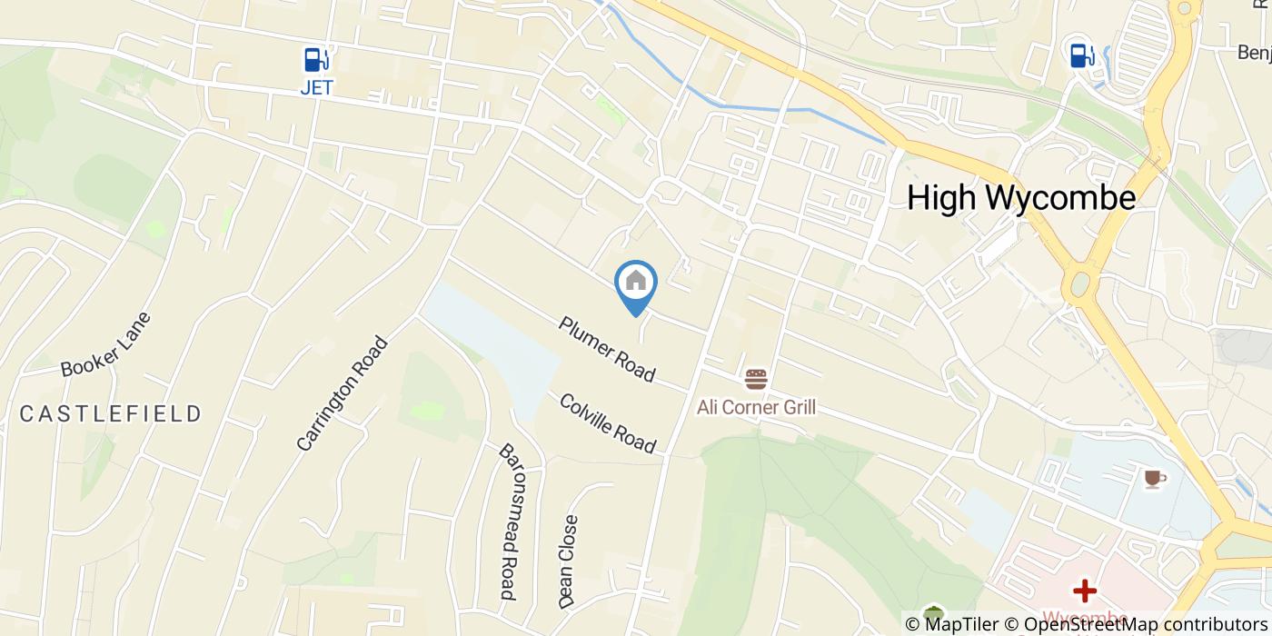 2 Bed Penthouse, Kitchener House, HP11