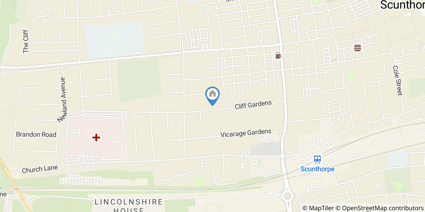 5 Bed Terraced House, Cliff Gardens, DN15