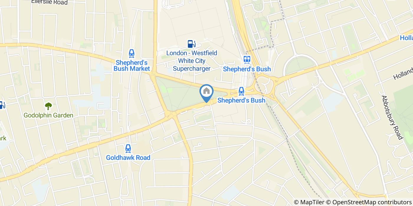Studio Flat, Shepherd S Bush Green, W12