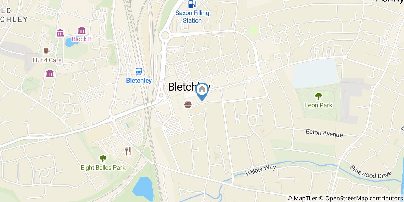 1 Bed Flat, Findlay Way, MK2