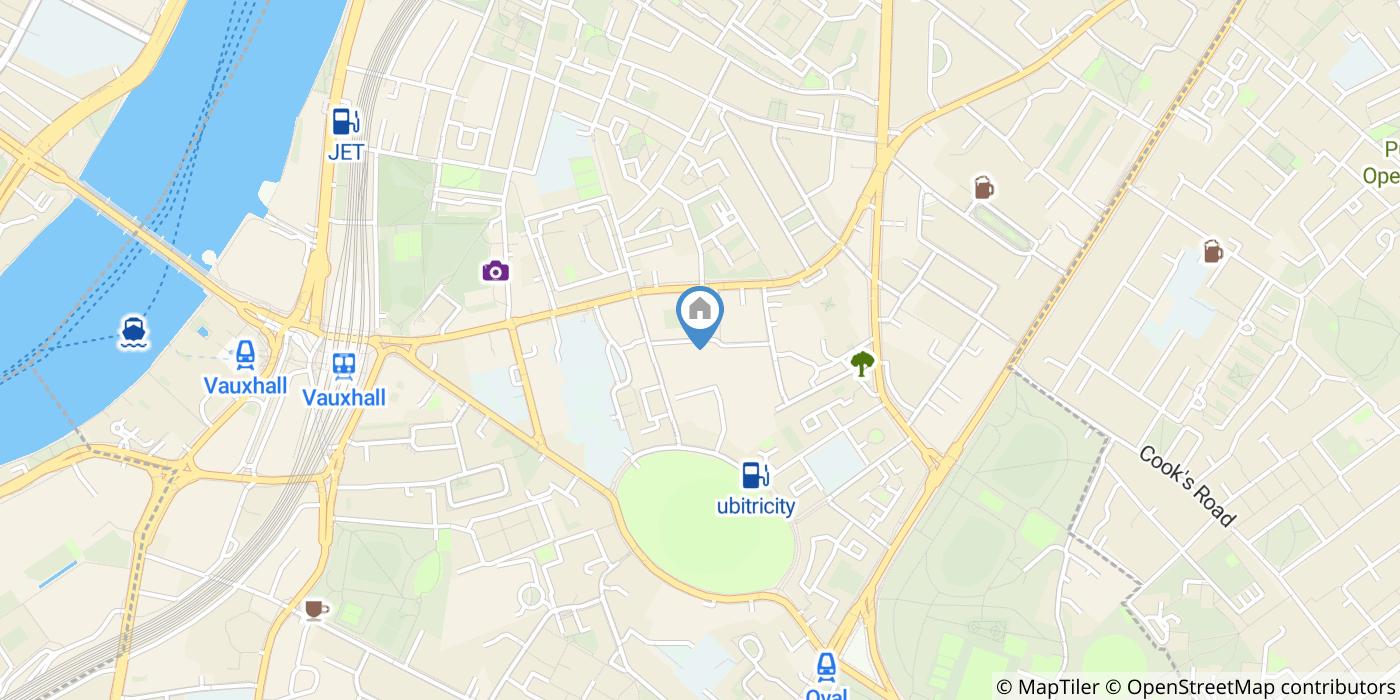 Studio Flat, Gasholder Place, SE11