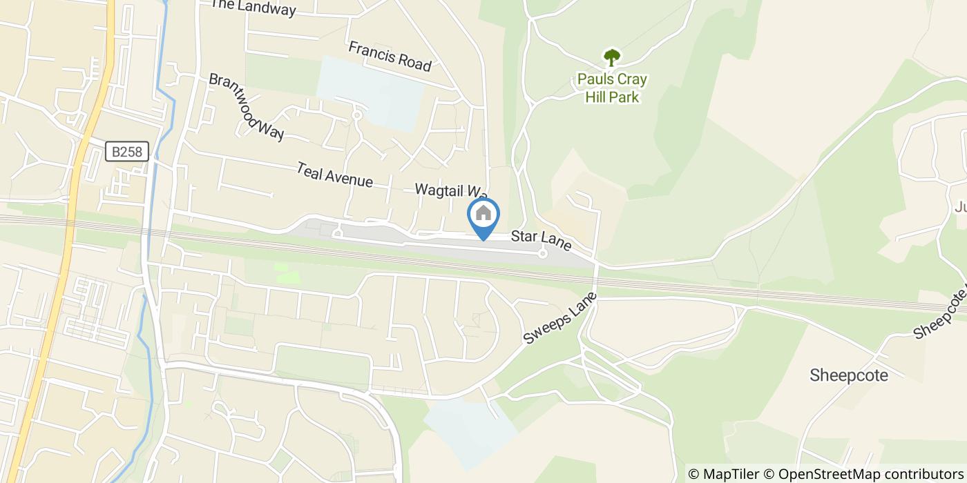 Studio Flat, Star Lane, BR5