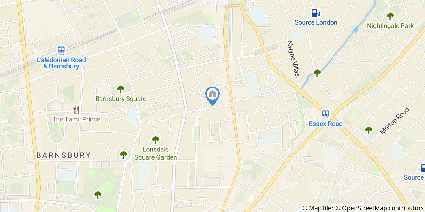 1 Bed Flat, Barnsbury Street, N1