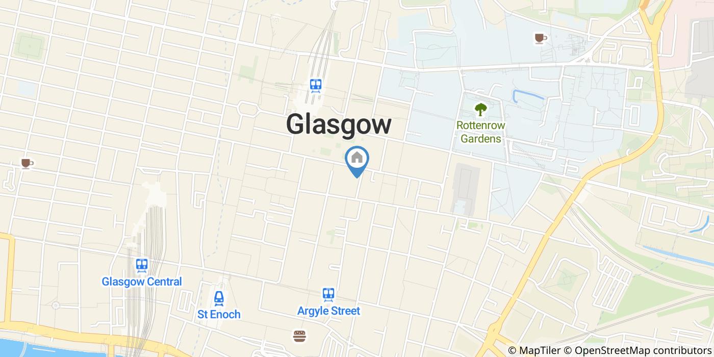 2 Bed Flat, South Frederick Street, G1