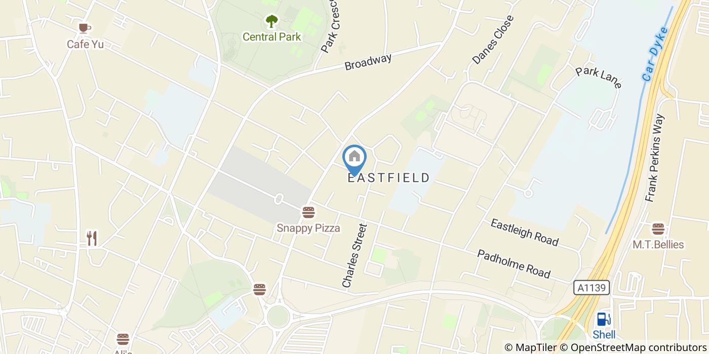 1 Bed Flat, Cavendish St, PE1