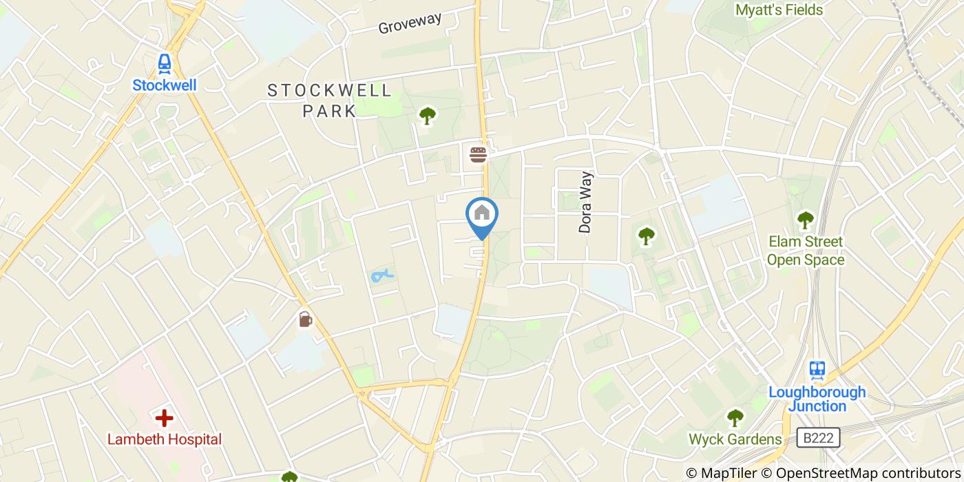 2 Bed Flat, George Mews, SW9