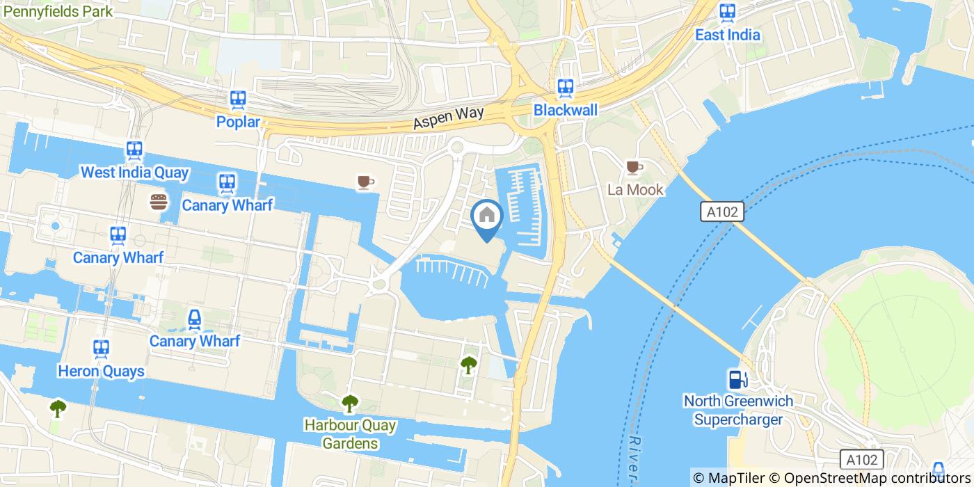 Room in a Shared Flat, Boardwalk Place, E14