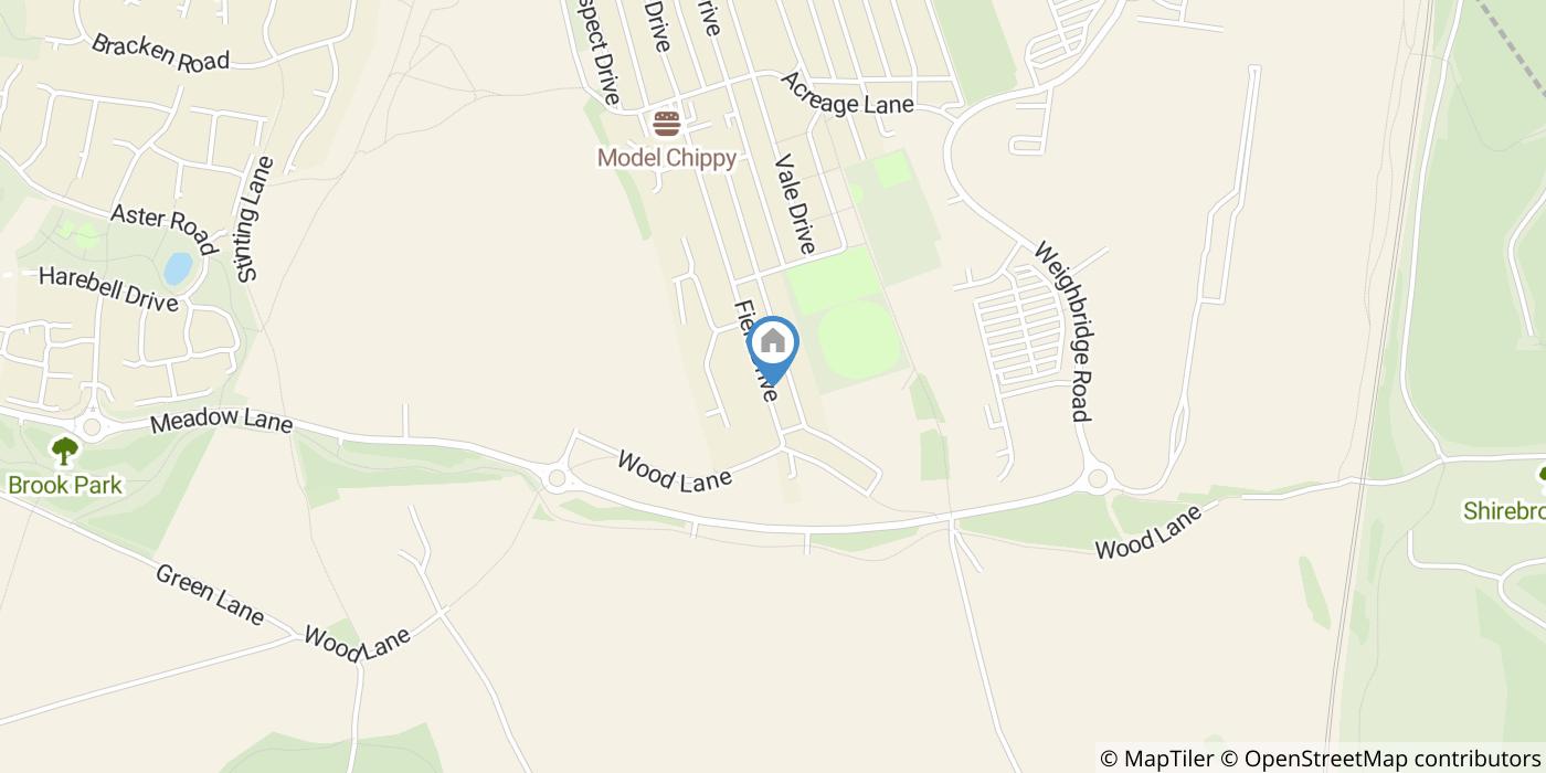 Room in a Shared House, Field Drive, NG20