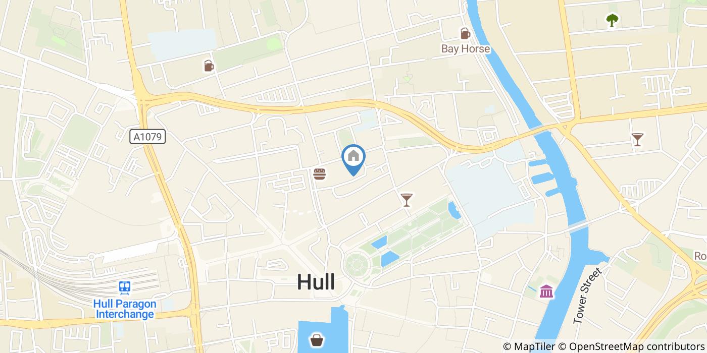 1 Bed Flat, Silvester House, HU1