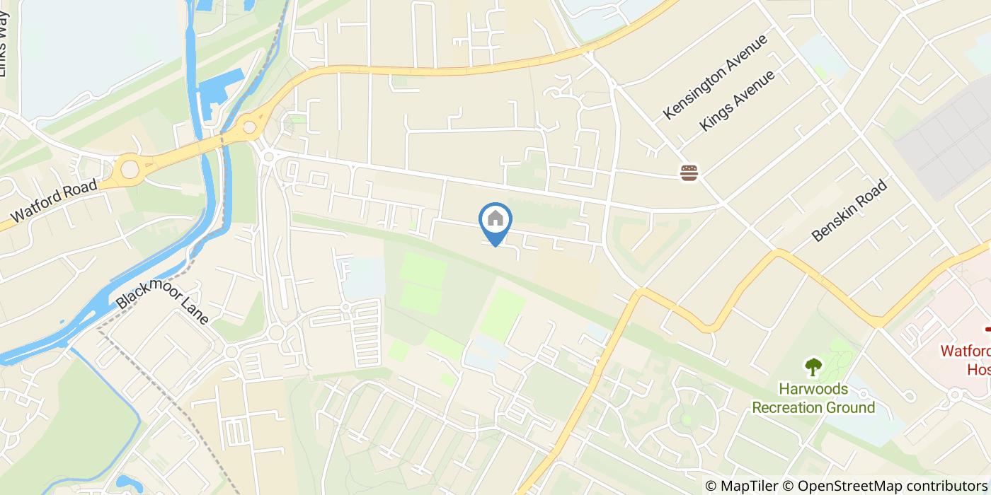 3 Bed Flat, May House, WD18