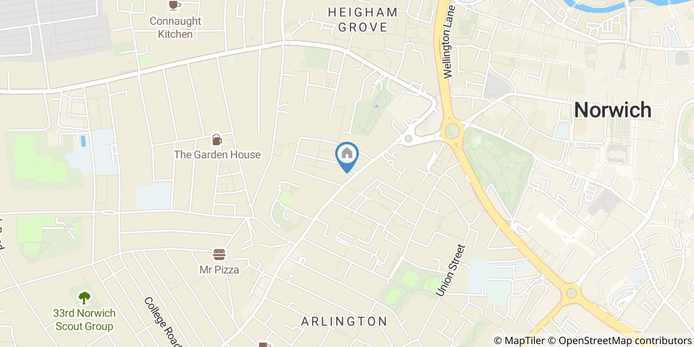 Room in a Shared House, Unthank Road, NR2