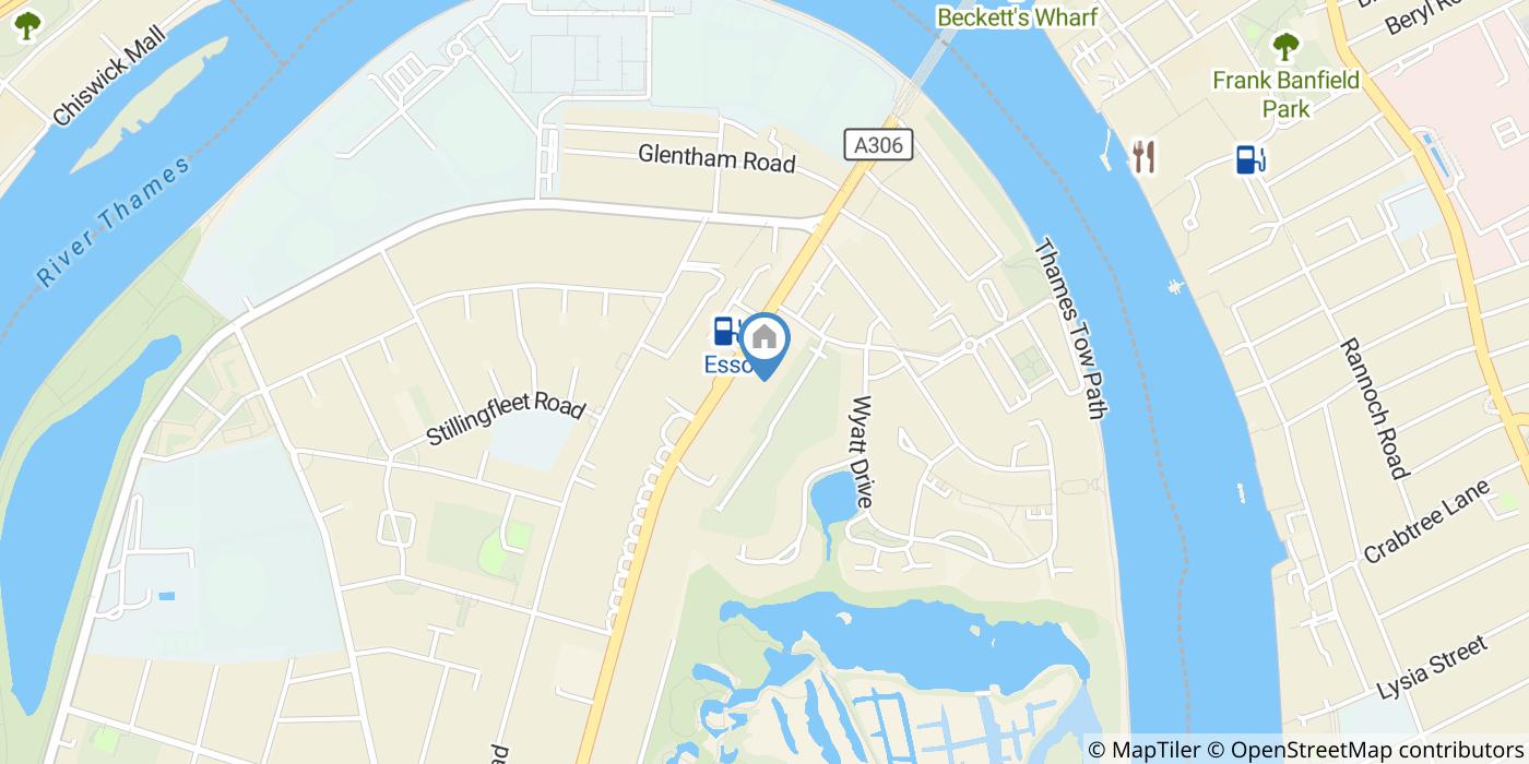 1 Bed Flat, Castelnau, SW13