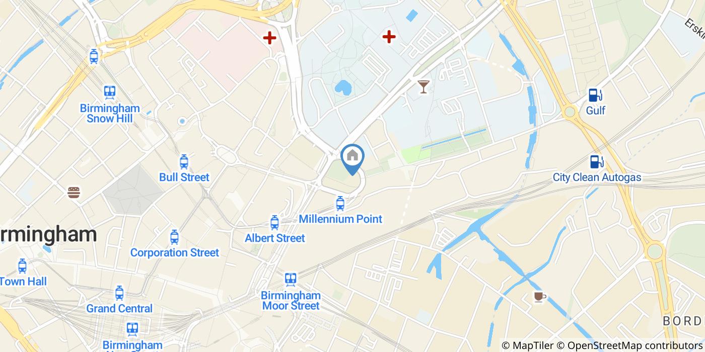 2 Bed Flat, Masshouse Plaza, B5