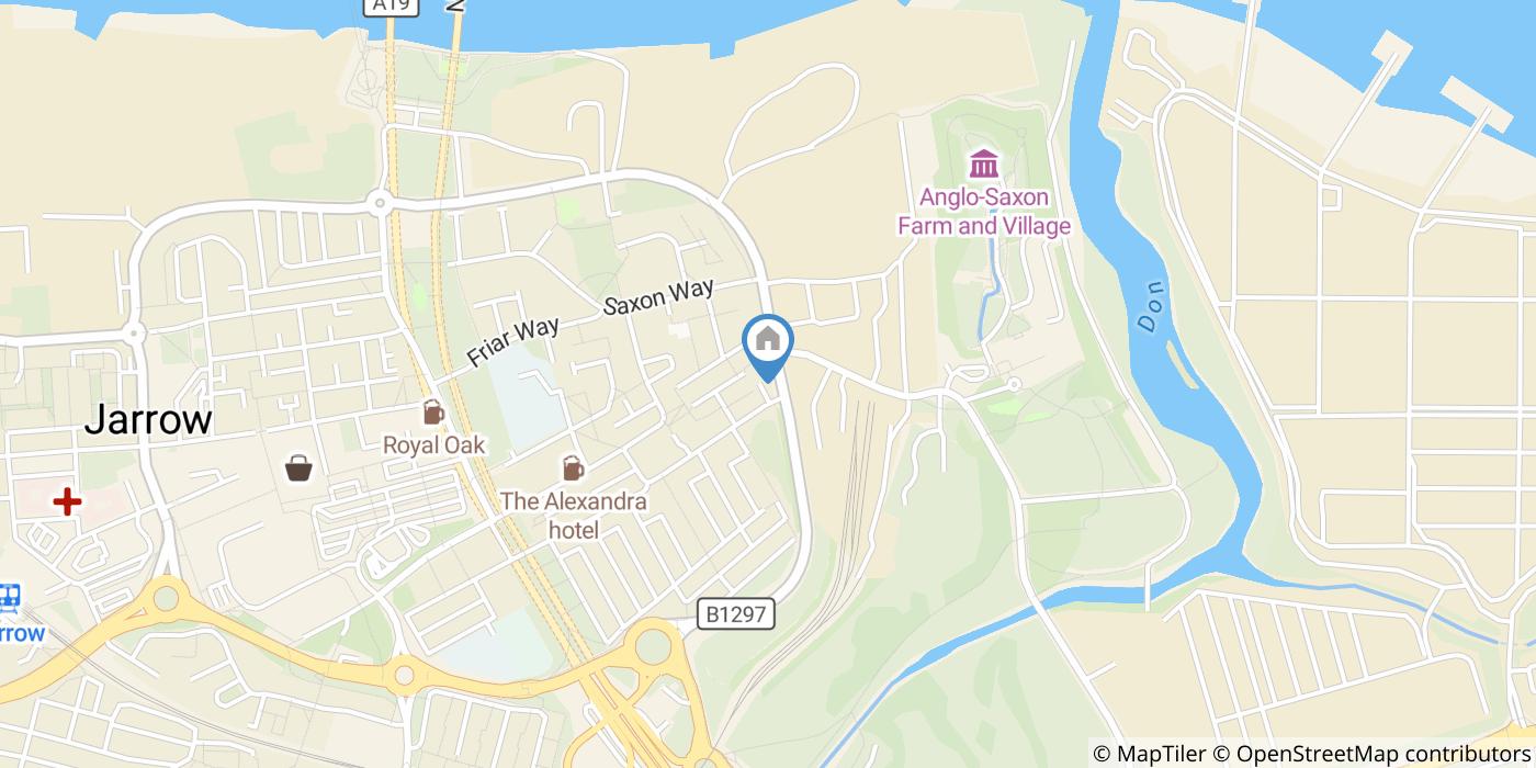 2 Bed Flat, Priory Road, NE32