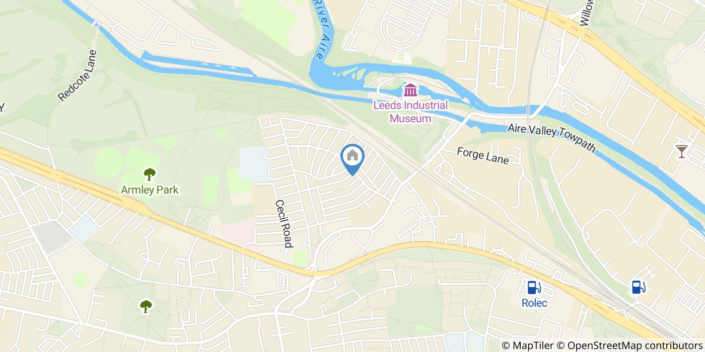 1 Bed Terraced House, Aviary Grove, LS12
