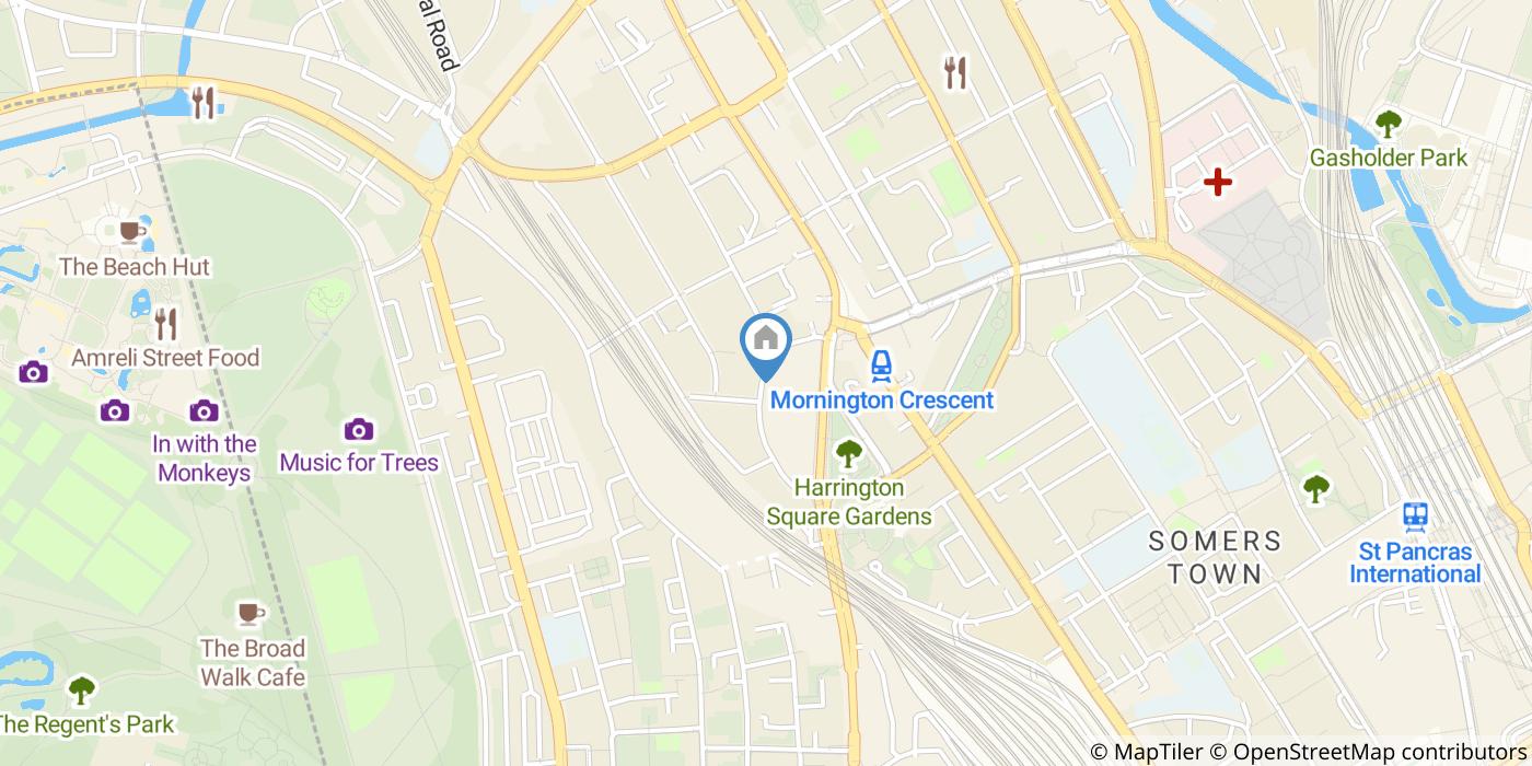 1 Bed Flat, Mornington Crescent, NW1