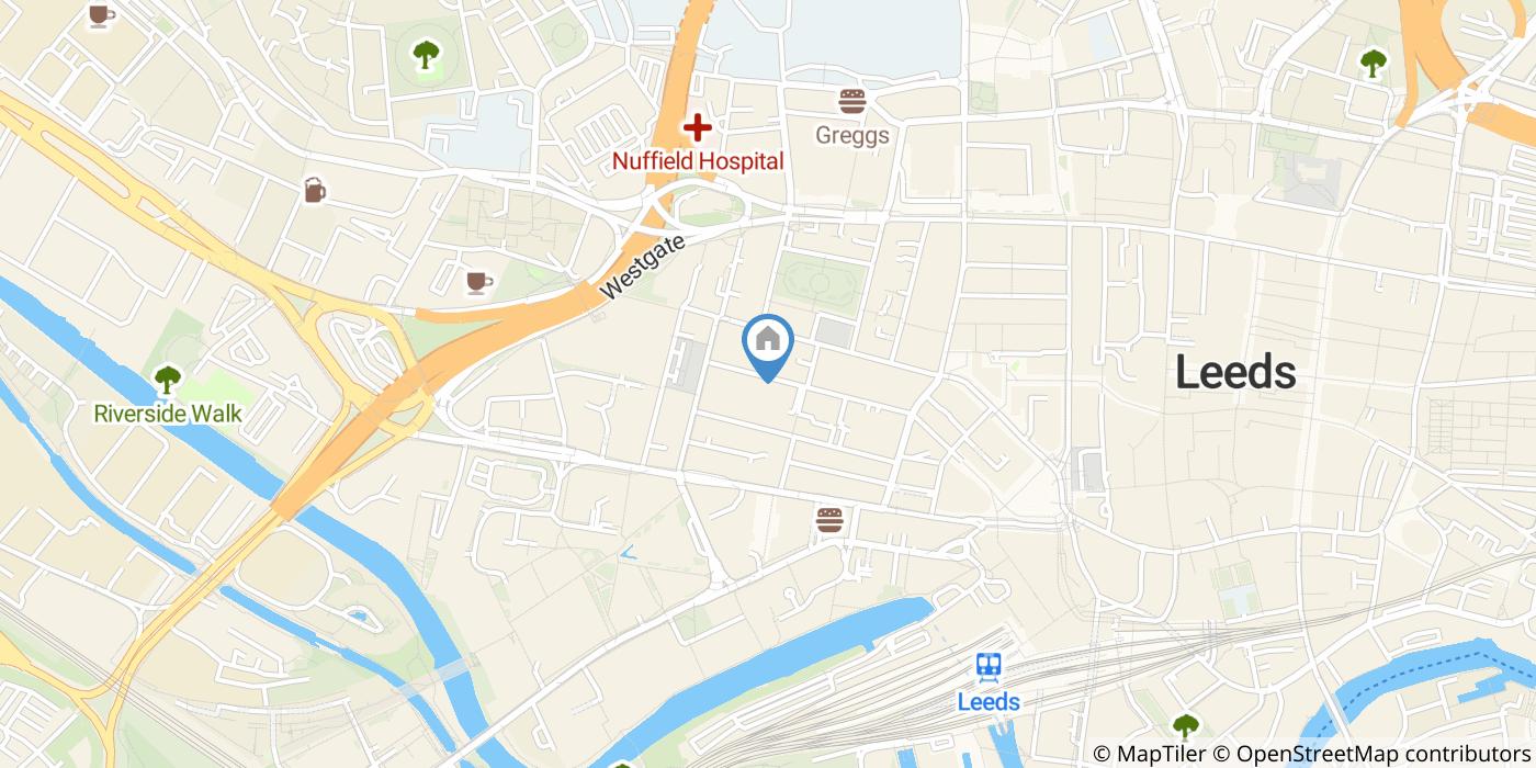 Studio Flat, Trafalgar House, LS1