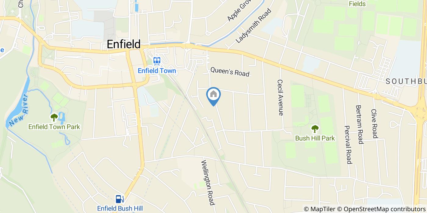Room in a Shared House, Burleigh Road, EN1