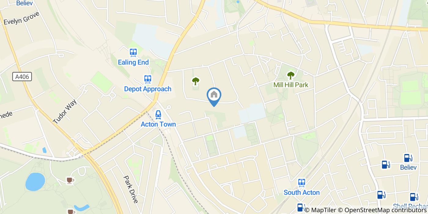 Studio Flat, Heathfield Road, W3