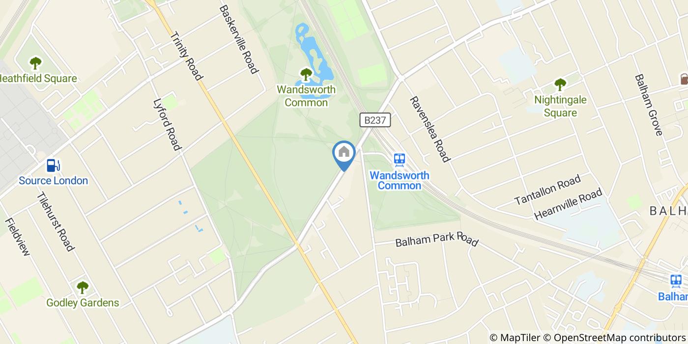 Room in a Shared Flat, Bellevue Road, SW17