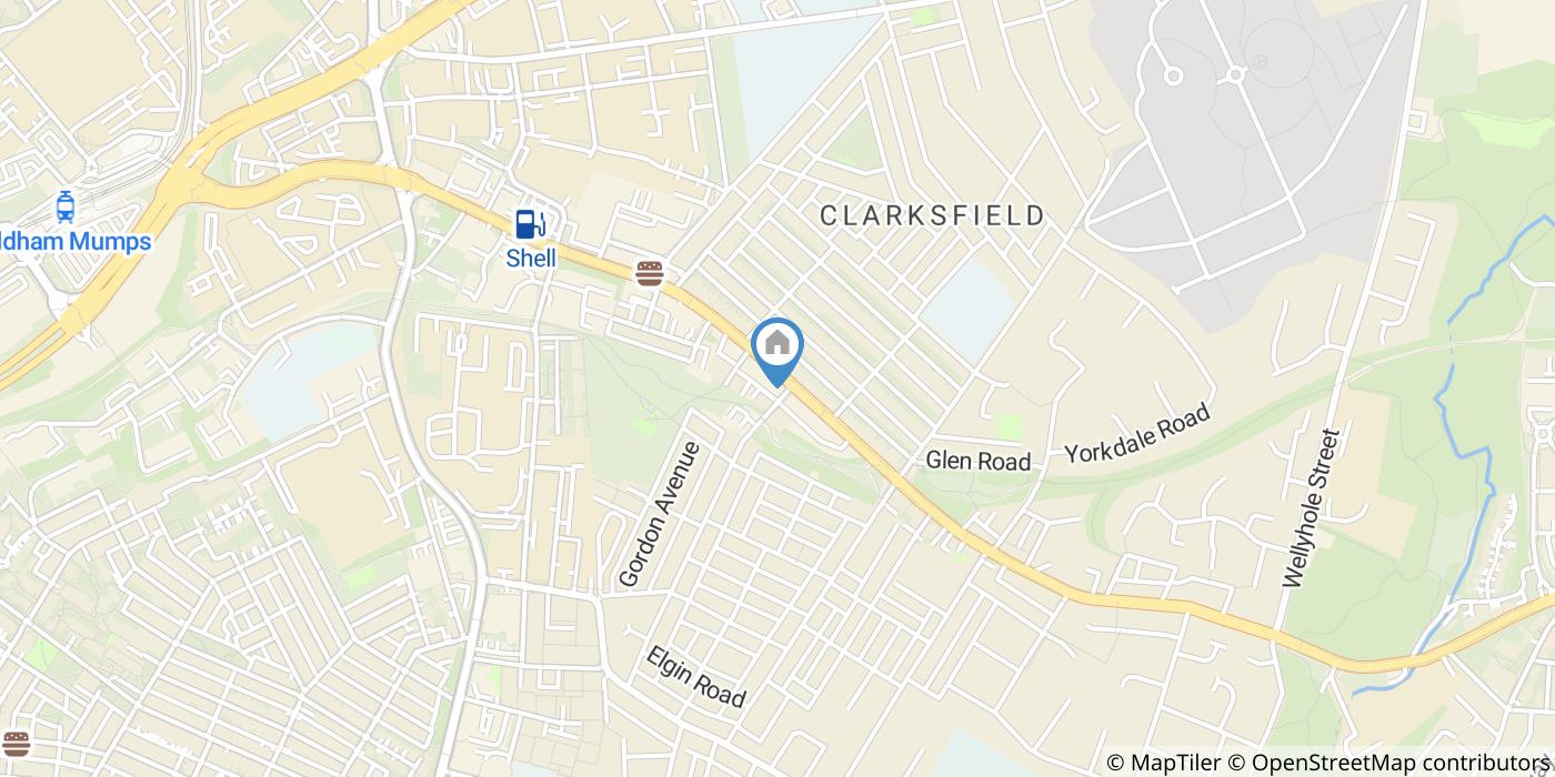 1 Bed Flat, Lees Road, OL4