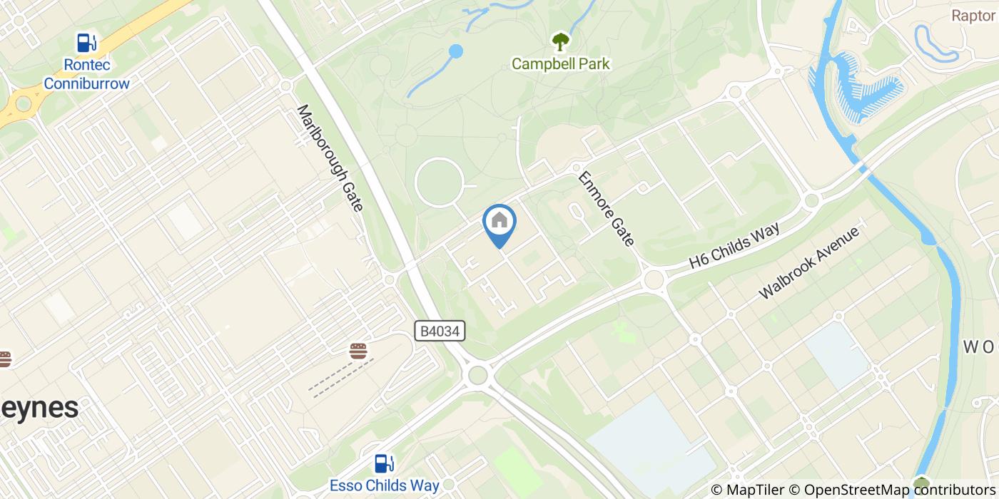 1 Bed Flat, Nassau Court, MK9