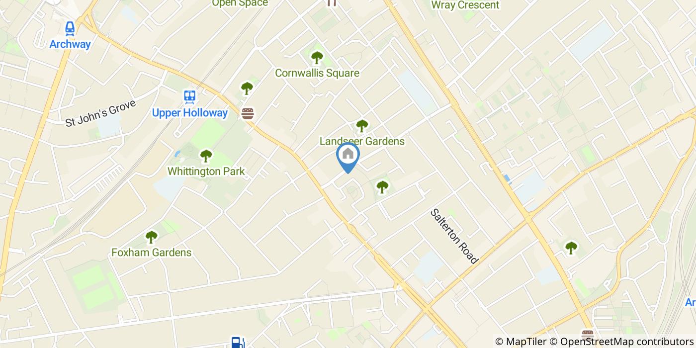 Room in a Shared Flat, Statham Court, N7