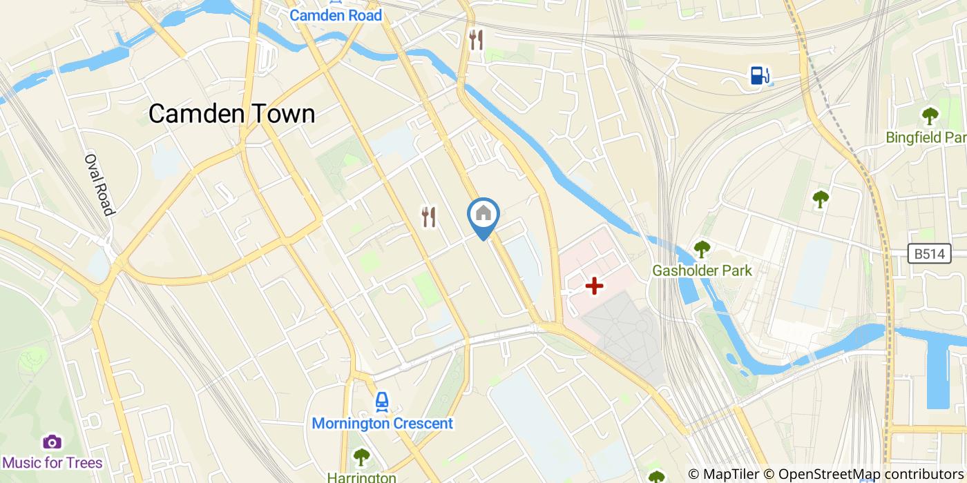 3 Bed Flat, Camelford, NW1