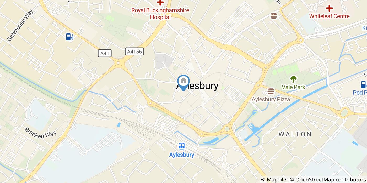 1 Bed Flat, Temple St, HP20