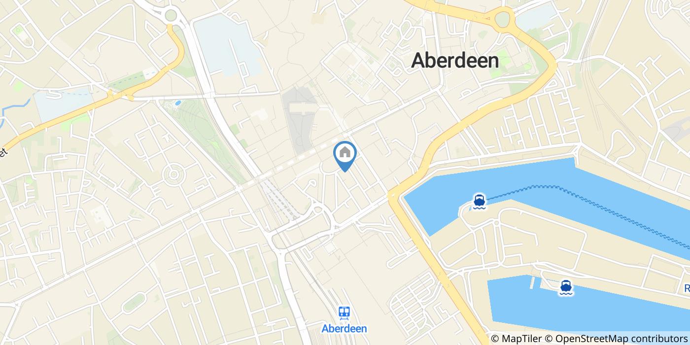 1 Bed Flat, Hadden St, AB11