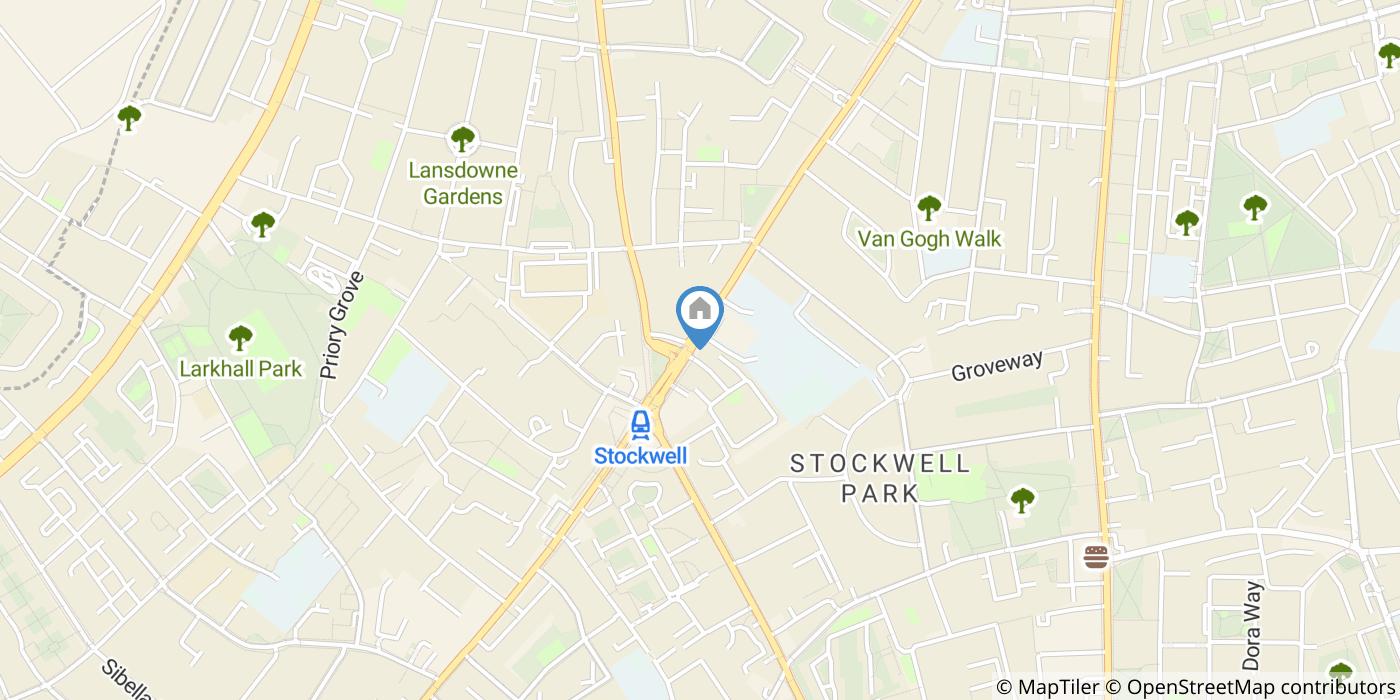 2 Bed Flat, Stockwell Gardens, SW9