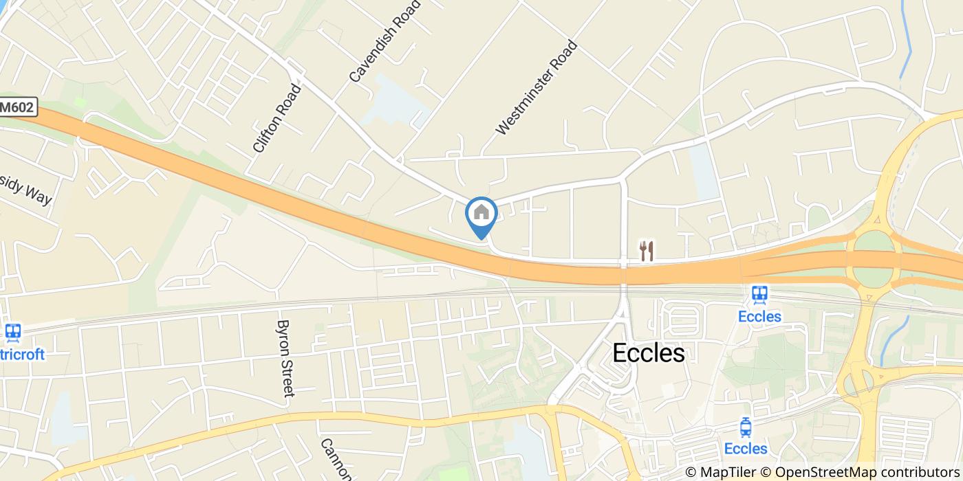 2 Bed Flat, Dukes Court, M30