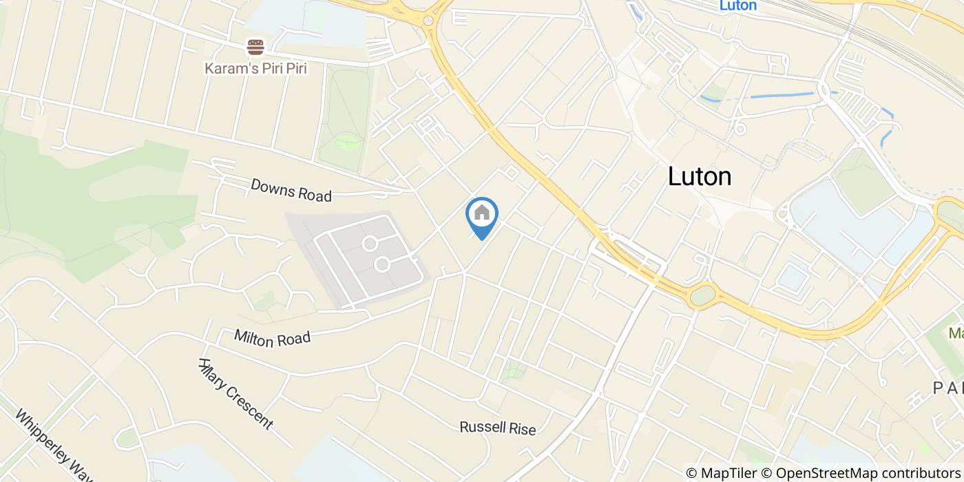 Studio Flat, Buxton Road, LU1