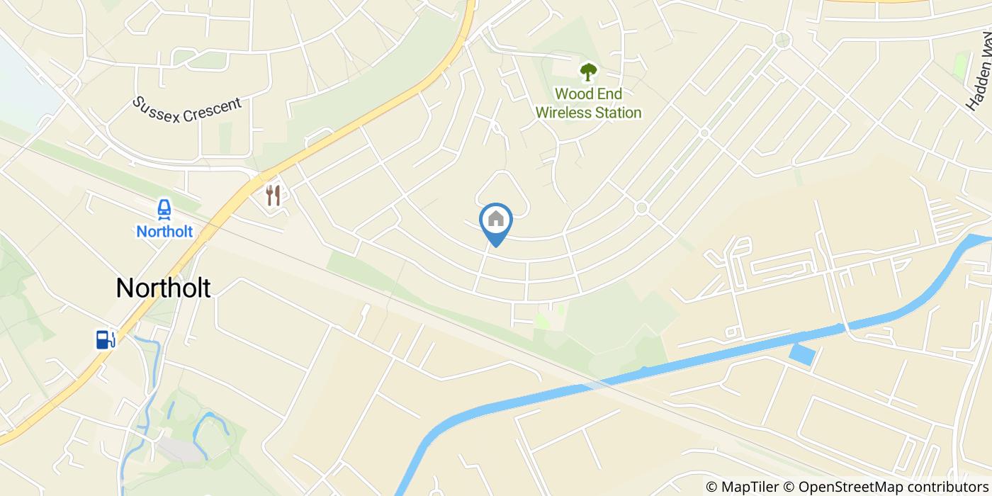 Studio Flat, Castle Road, UB5